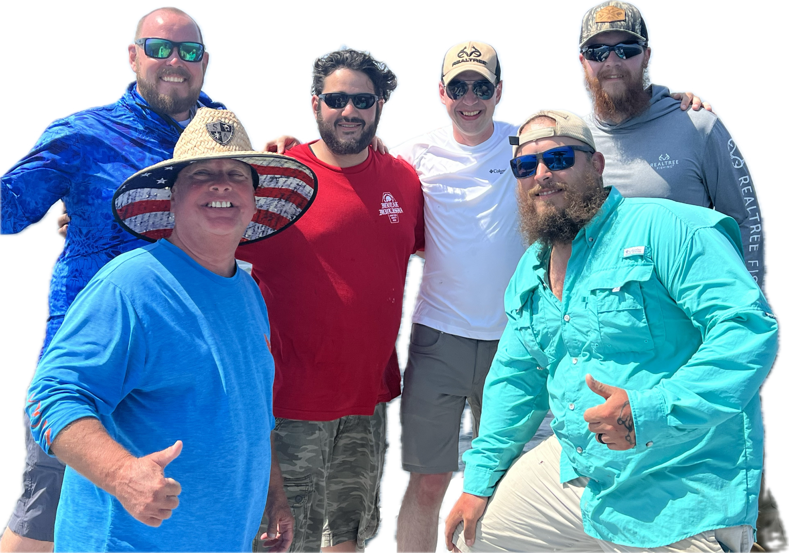 Veterans on the water with Eagle 6 Adventures